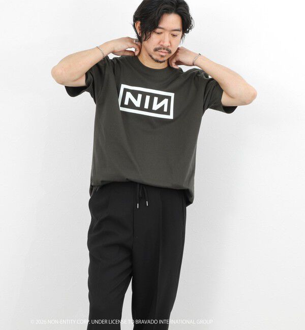 NOLLEY'S goodman「【GOOD ROCK SPEED】Nine Inch Nails バンド プリントTシャツ 26SS」|Tシャツ・カットソー|
