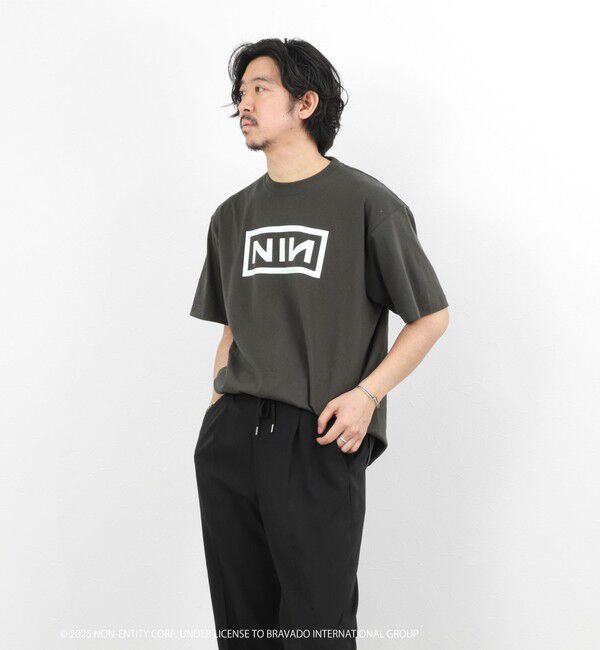 NOLLEY'S goodman「【GOOD ROCK SPEED】Nine Inch Nails バンド プリントTシャツ 26SS」|Tシャツ・カットソー|