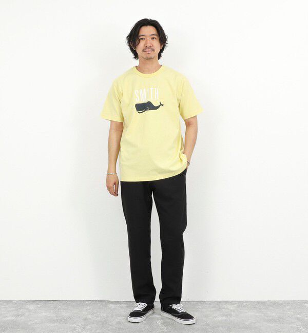 NOLLEY'S goodman「【BARNS OUTFITTERS】別注 SMITH プリントTシャツ 26SS」|Tシャツ・カットソー|
