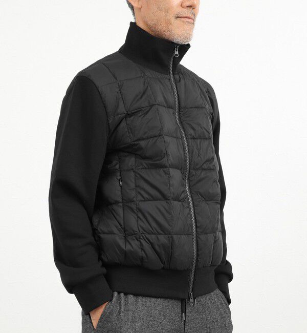NOLLEY'S goodman「【TAION/タイオン】別注 スウェットコンビ ハイネックダウンJK 26AW」|ブルゾン・スタジャン|
