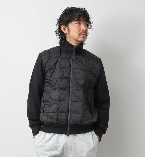 NOLLEY'S goodman「【TAION/タイオン】別注 スウェットコンビ ハイネックダウンJK 26AW」|ブルゾン・スタジャン|