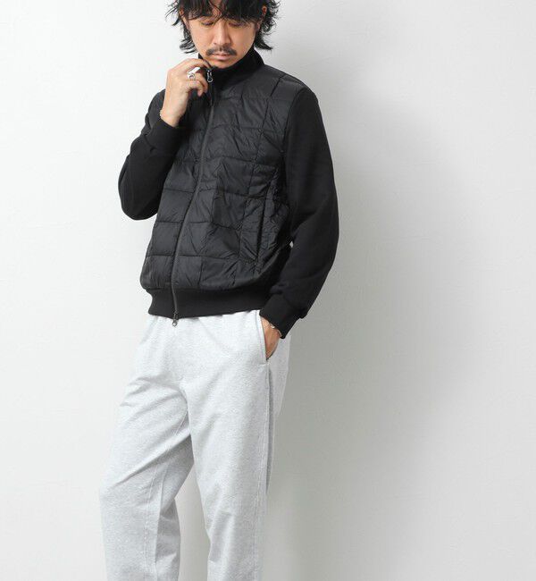 NOLLEY'S goodman「【TAION/タイオン】別注 スウェットコンビ ハイネックダウンJK 26AW」|ブルゾン・スタジャン|