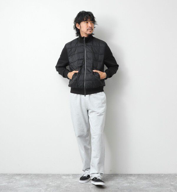 NOLLEY'S goodman「【TAION/タイオン】別注 スウェットコンビ ハイネックダウンJK 26AW」|ブルゾン・スタジャン|