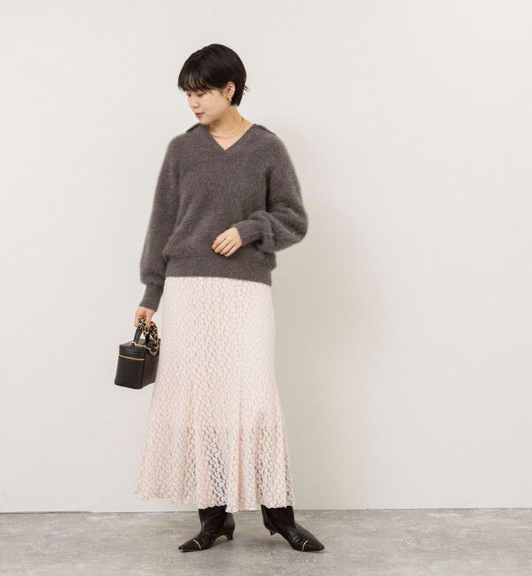 NOLLEY'S sophi「《セットアップ対応》ウォッシャブル起毛ストレッチマーメイドスカート」|スカート|