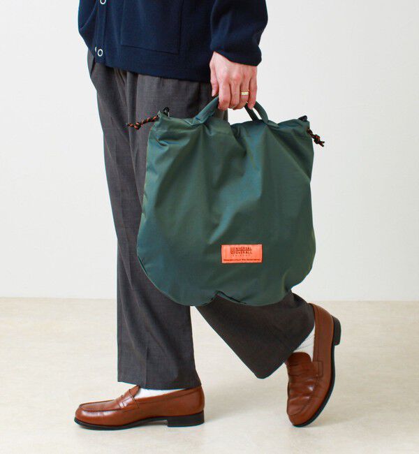 GLOSTER「【UNIVERSAL OVERALL】2WAY PURSE SHOULDER」|ショルダー・メッセンジャー|グリーン