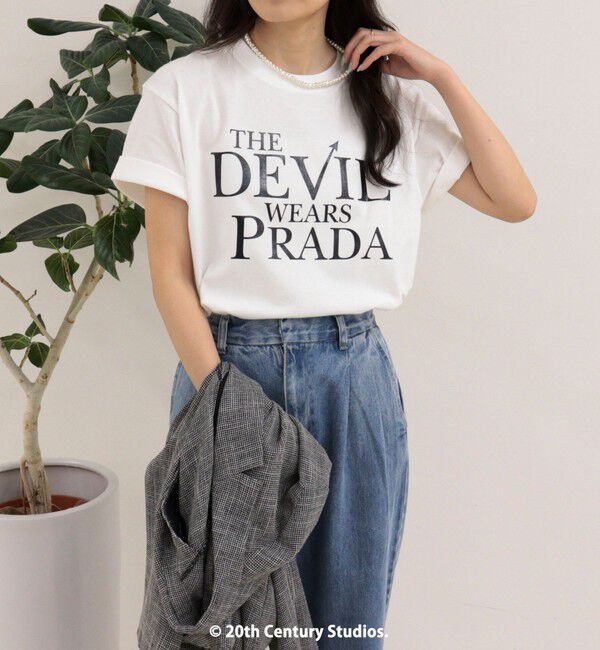 fredy emue「【GOOD ROCK SPEED/グッドロックスピード】The DEVIL wears PRADA半袖Tシャツ 2」|Tシャツ・カットソー|