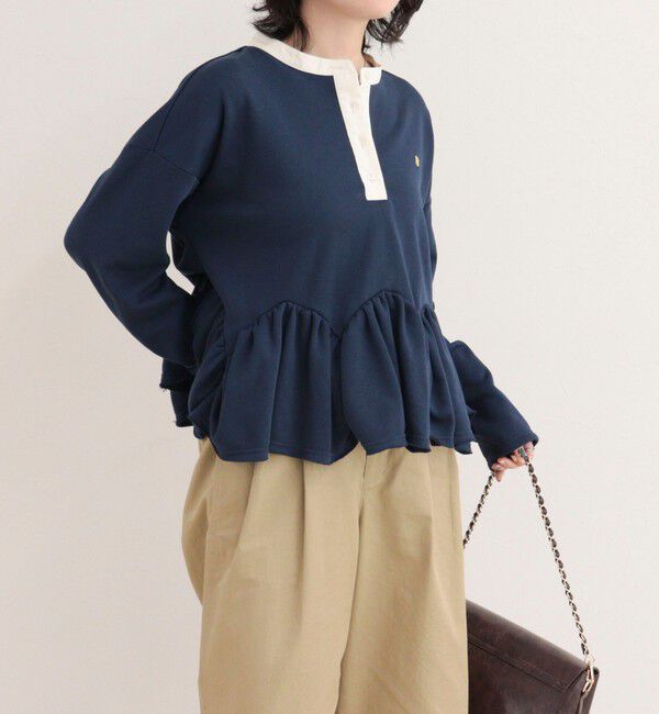 fredy emue「ペプラムラガープルオーバー」|Tシャツ・カットソー|