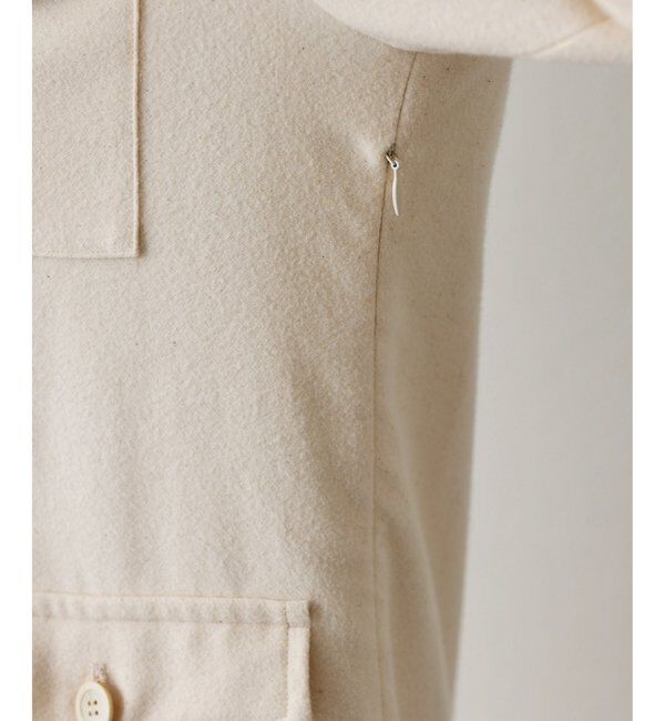  「レースアップフランネルワンピース」|ワンピース|