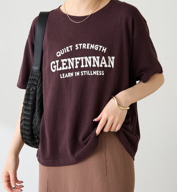  「カレッジ風ロゴTシャツ」|Tシャツ・カットソー|