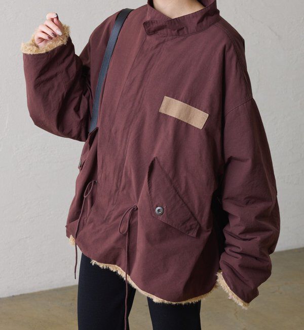  「【LANCER CLOTHING別注】ミリタリーボアジャケット」|ベスト・ジレ|