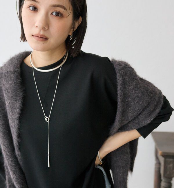  「カットジョーゼットライトプルオーバー」|Tシャツ・カットソー|