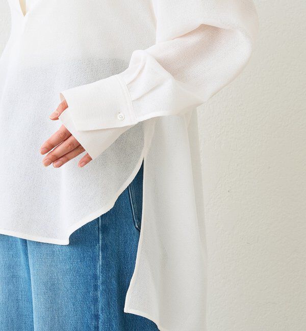  「メッシュスキッパーシャツ」|シャツ・ブラウス|
