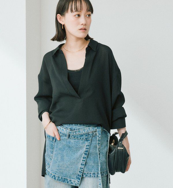 「メッシュスキッパーシャツ」|シャツ・ブラウス|