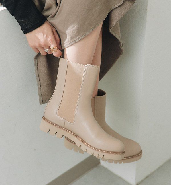  「【R.good】ウォータープルーフサイドゴアショートブーツ【晴雨兼用】」|ショートブーツ|