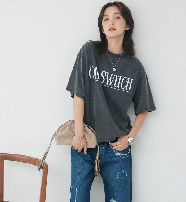  「【A・MONN】ON SWITCH tee」|Tシャツ・カットソー|