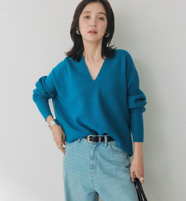  「ウール100NEWバックボリュームニット」|ニット・セーター|