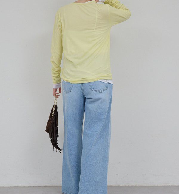 La nature linge「【La nature linge】NEWロングスリーブTシャツ」|Tシャツ・カットソー|