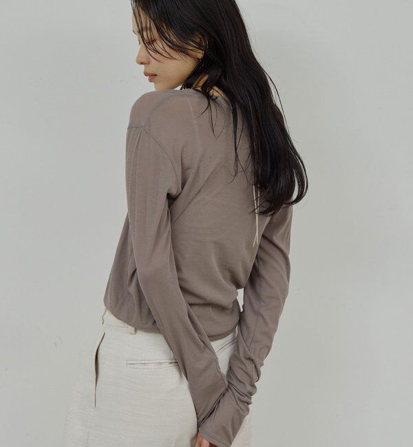 La nature linge「【La nature linge】NEWロングスリーブTシャツ」|Tシャツ・カットソー|