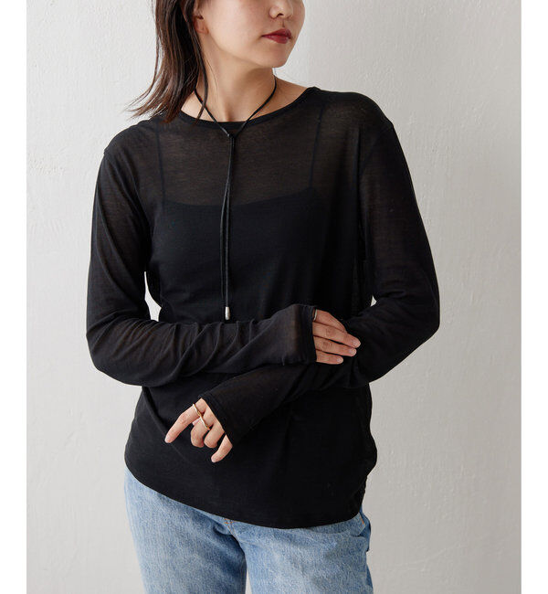 La nature linge「【La nature linge】NEWロングスリーブTシャツ」|Tシャツ・カットソー|