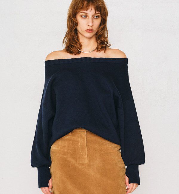  「【2026AW Debut】【UNFORM】スウェットライクニット」|ニット・セーター|