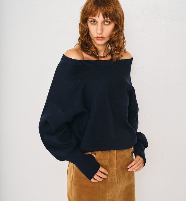  「【2026AW Debut】【UNFORM】スウェットライクニット」|ニット・セーター|