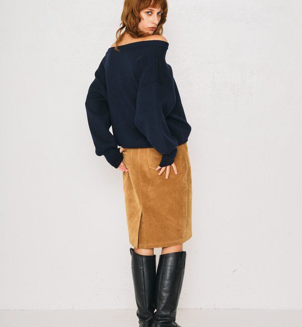 「【2026AW Debut】【UNFORM】スウェットライクニット」|ニット・セーター|