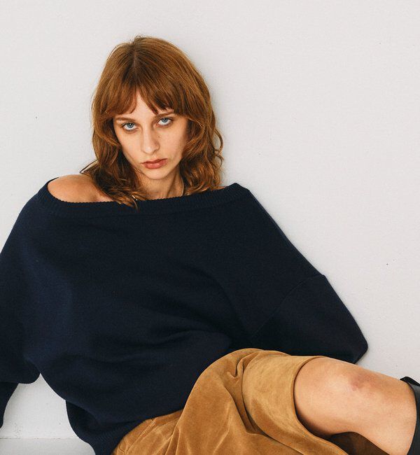  「【2026AW Debut】【UNFORM】スウェットライクニット」|ニット・セーター|
