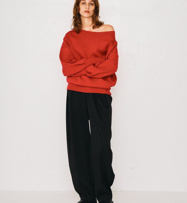  「【2026AW Debut】【UNFORM】スウェットライクニット」|ニット・セーター|