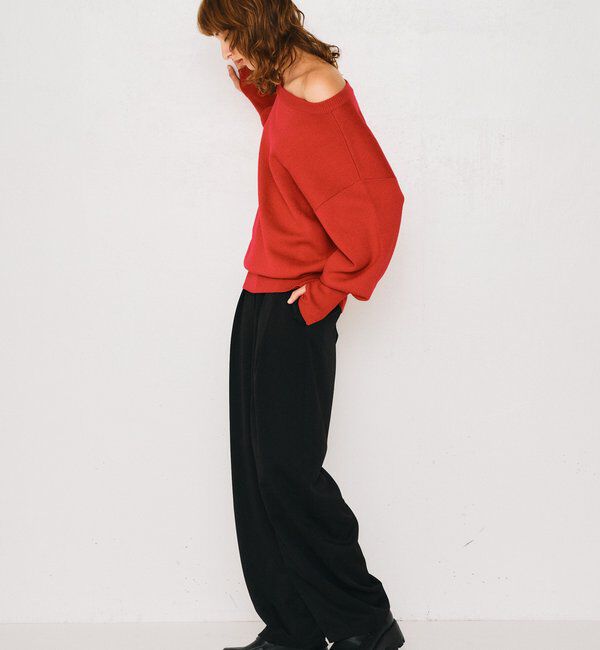  「【2026AW Debut】【UNFORM】スウェットライクニット」|ニット・セーター|