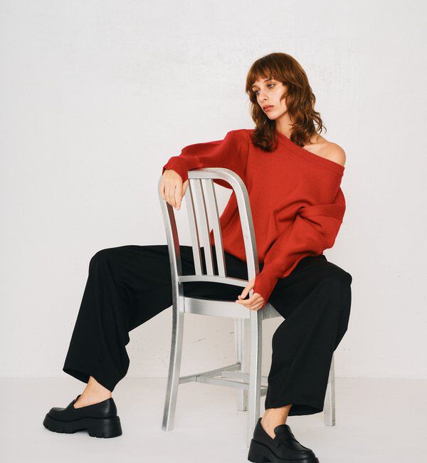  「【2026AW Debut】【UNFORM】スウェットライクニット」|ニット・セーター|