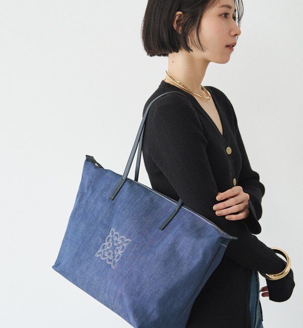  「《WEB限定》デニムトートバッグ」|トートバッグ|