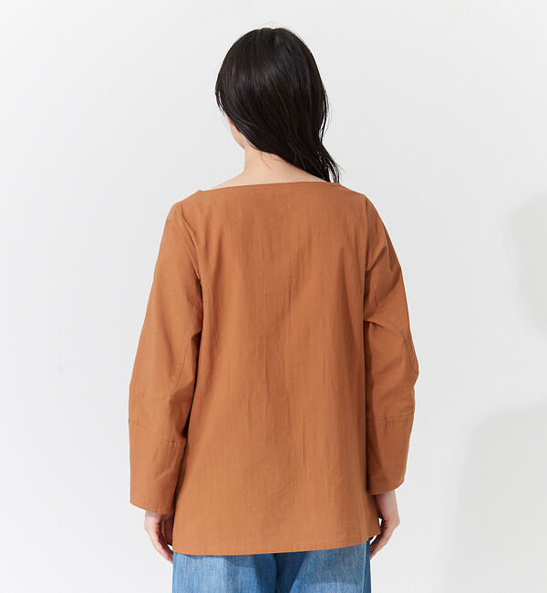 collex「オーガニックコットンサックブラウス」|シャツ・ブラウス|