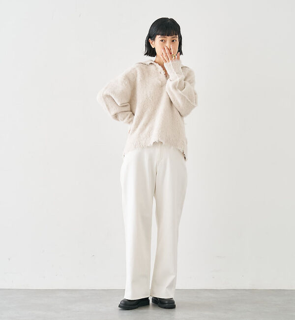 collex「ヘアリースキッパープルオーバー」|ニット・セーター|