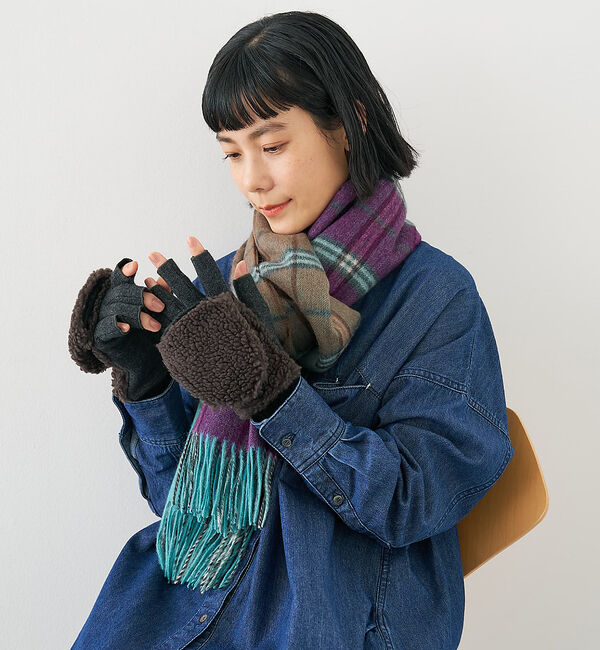 collex「【福田手袋】ボアグローブ」|手袋|
