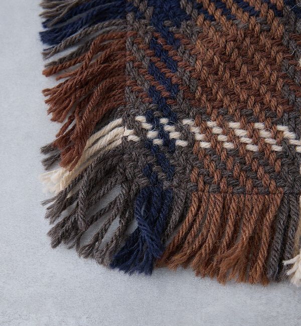 collex「【John Branigan/ジョンブラニガン】FRINGE STOLE チェッ」|マフラー|