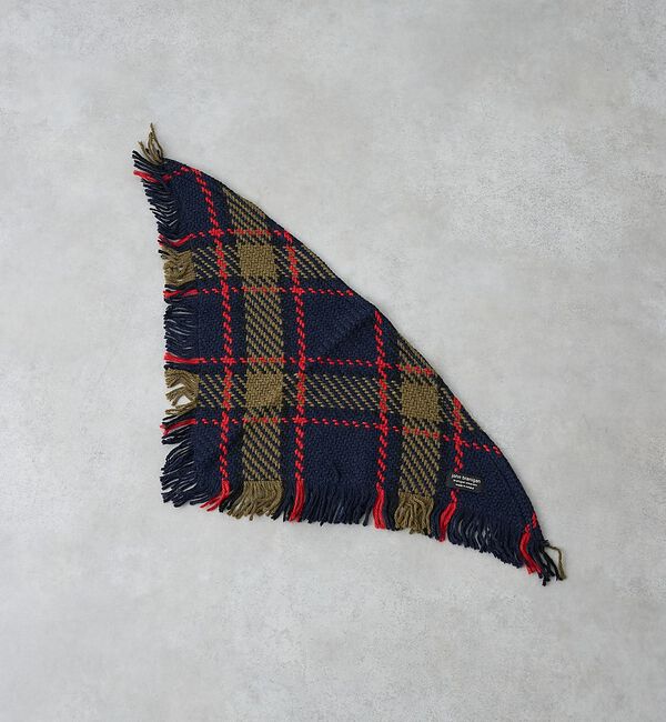 collex「【John Branigan/ジョンブラニガン】FRINGE STOLE チェッ」|マフラー|