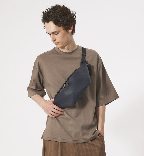 ABAHOUSE「【WEB別注】定番 / シボレザー ショルダーバッグ / ボディバッグ」|その他|