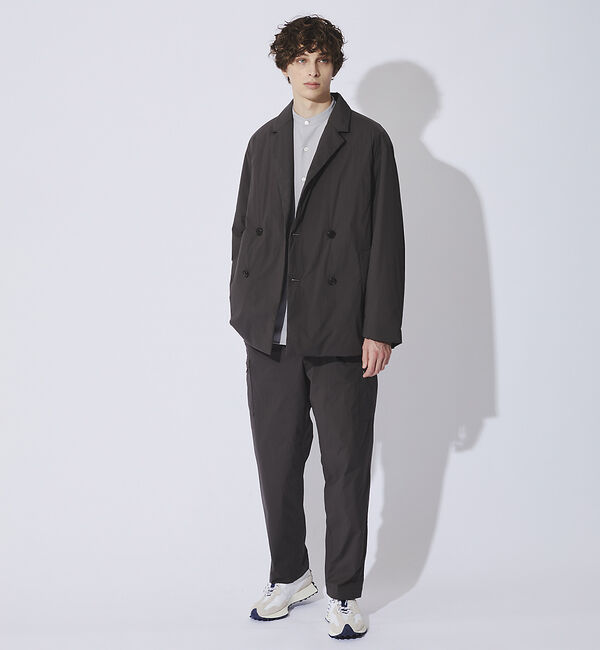 ABAHOUSE「【セットアップ対応】クリスピーナイロン パデット ダブルジャケット」|その他|