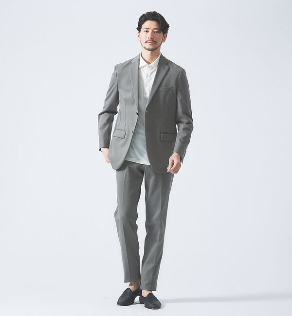 ABAHOUSE「【接触冷感】アイスピケ ストレッチ ポロシャツ / FLEX COOL」|ポロシャツ|
