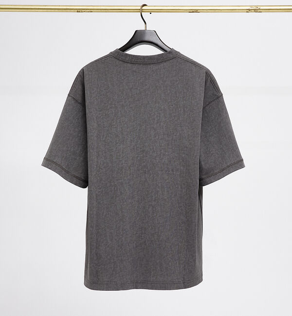 ABAHOUSE「【ヴィンテージ風】ピグメントプリント　刺繍Tシャツ」|Tシャツ・カットソー|