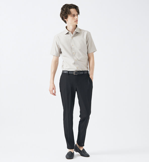 ABAHOUSE「【FLEX】36Gモックロディ【半袖シャツ】」|シャツ・ブラウス|