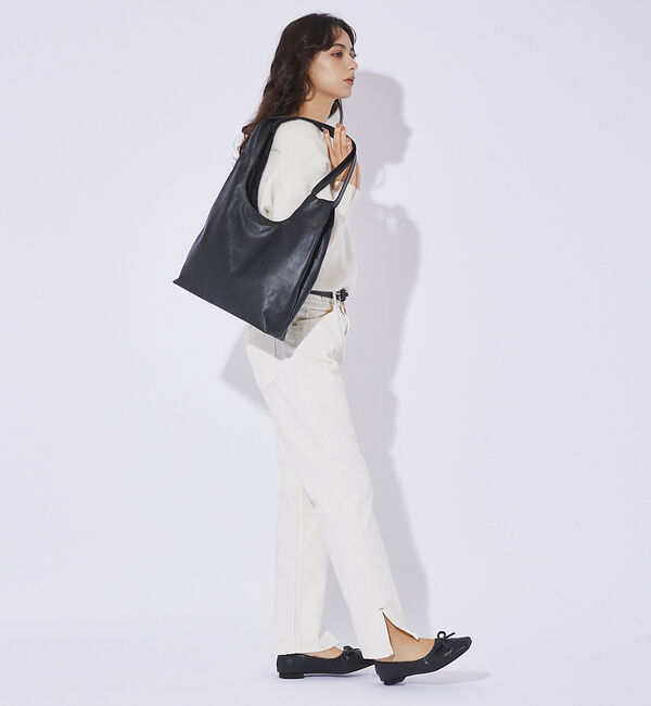 ABAHOUSE「【YArKA/ヤーカ】real leather 2way handl tote/」|ショルダー・メッセンジャー|