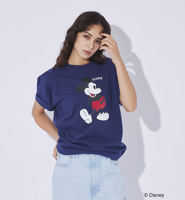 ABAHOUSE「【GOOD ROCK SPEED / グッドロックスピード】Disney/ Mi」|Tシャツ・カットソー|ブルー系その他2