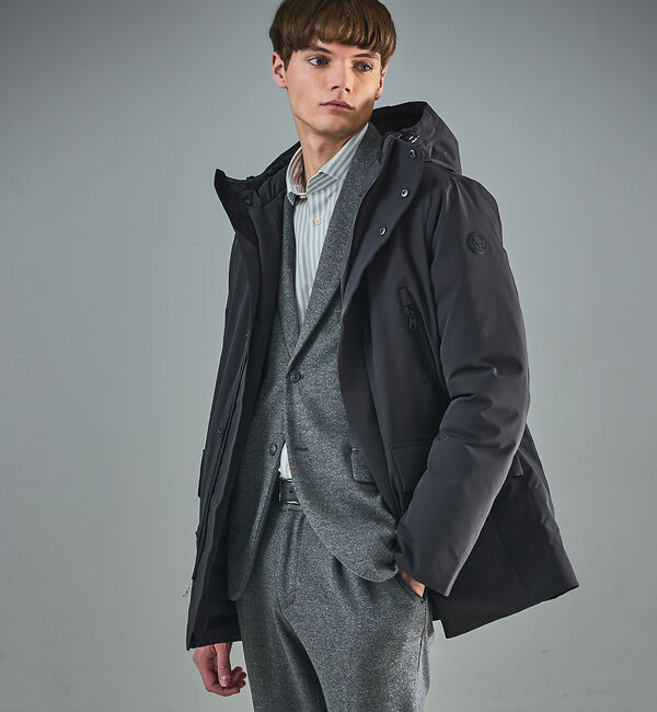 ABAHOUSE「【セットアップ対応】WOOL&times;COTTON ムリネ ジャージー ジャケット /」|テーラードジャケット|