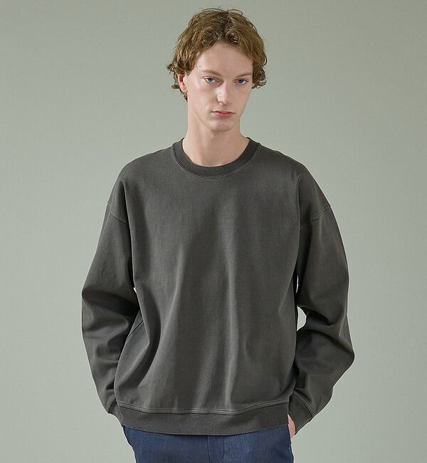 ABAHOUSE「フェード ポンチ クルーネック スウェット」|Tシャツ・カットソー|