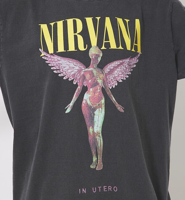 ABAHOUSE「【GOOD ROCK SPEED/グッドロックスピード】NIRVANA TEE」|Tシャツ・カットソー|