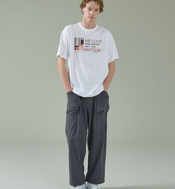 ABAHOUSE「【CORDURA】TUCK＆DARTS コーデュラナイロン パラシュートパンツ」|その他|