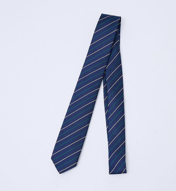 ABAHOUSE「【日本製】総柄パターン ネクタイ【予約】」|ネクタイ・蝶ネクタイ|ネイビー