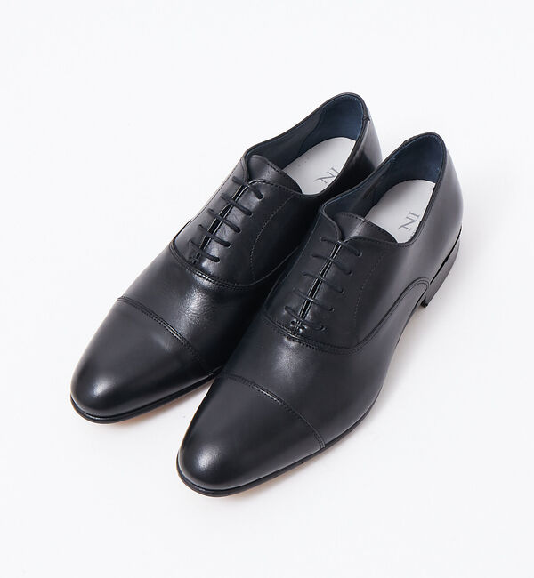 alfredoBANNISTER「【一部店舗＋WEB限定】レザーソール 内羽根ストレートチップシューズ」|ビジネス・ドレスシューズ|