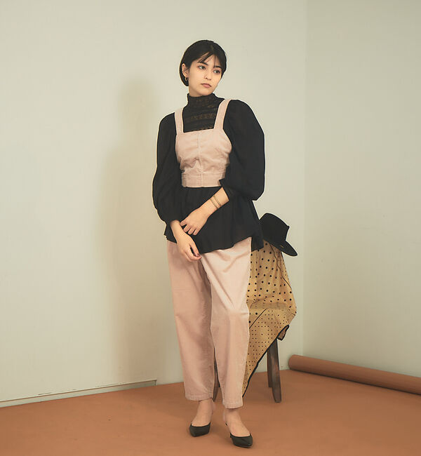 Rouge vif「【WEB限定】コーデュロイ3WAYサロペット」|オールインワン|